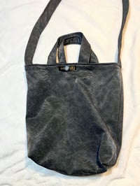 Image 3 of Grey Snakeskin Tote Bag w/ Change Purse