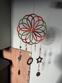 Image 8 of Woodland Spiral Resin Sun Catcher