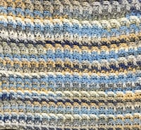 Image 2 of Waffle stitch baby blanket