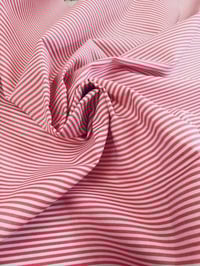 Image 1 of Popelín -Rayas Vichy - Rojo - 7€/m