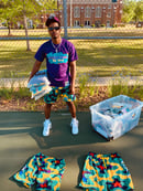 Image 4 of Purple Short Sets