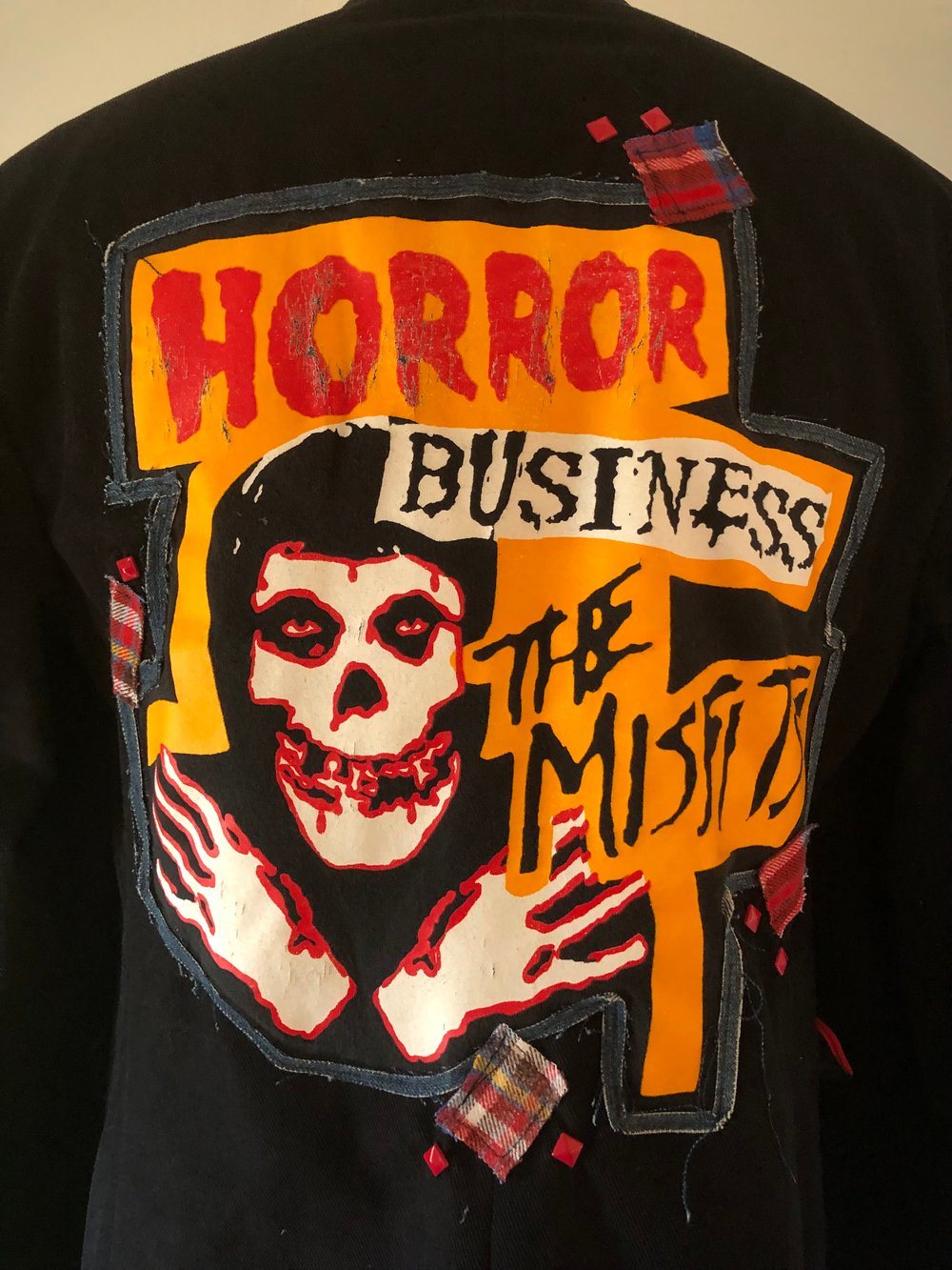 Upcycled “MISFITS” Men’s jacket