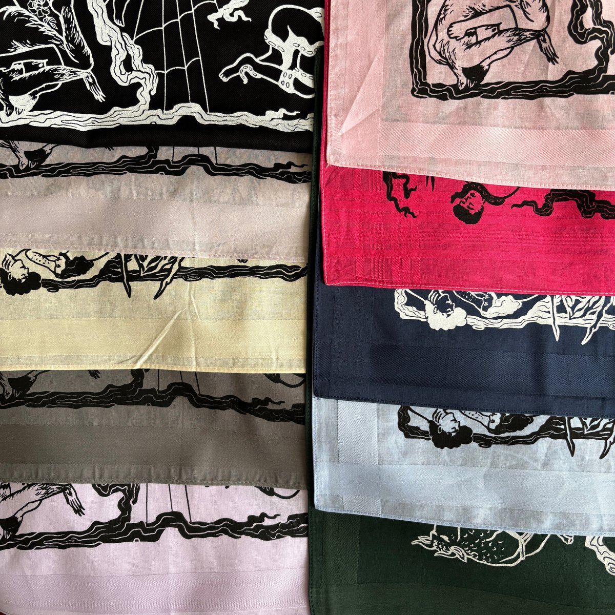 Image of Monster/Mythology Flagging Hanky