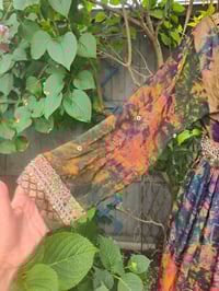 Image 2 of Mykonos Glitter wrap dress Maxi/ Kaftan Rust