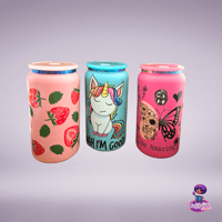 Image 1 of 16oz. Stainless Steel Cans
