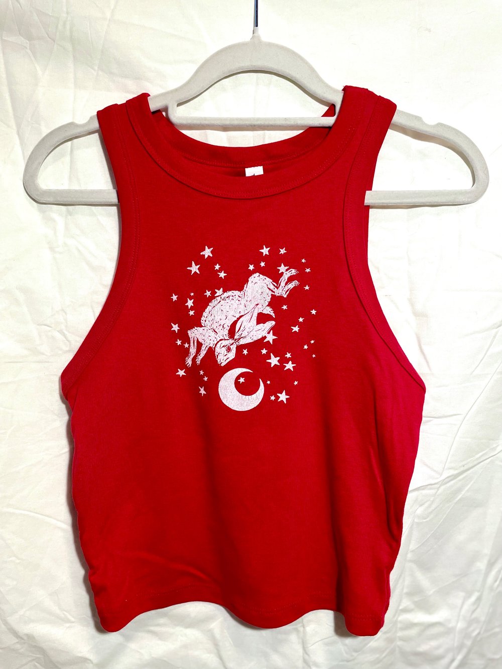 Hare & Moon Cropped Tank Top