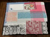 Vintage laces and fabrics embellishment pack