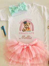 Image 3 of graduation t shirt pink 
