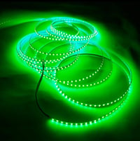 Image 1 of GREEN  16.4ft Roll Flexible light tape Narrow LED Recommend for Use with (Interior Panel/s)