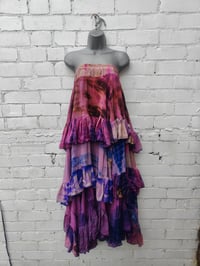 Image 7 of Wanderlust maxi skirt / bandeau Dress Pink sunset