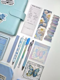 Image 3 of Blue journal/bookish bundle