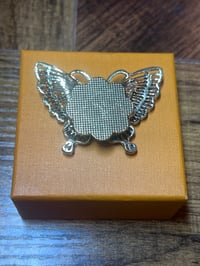 Image 2 of Luxury Stone Butterfly Brooch