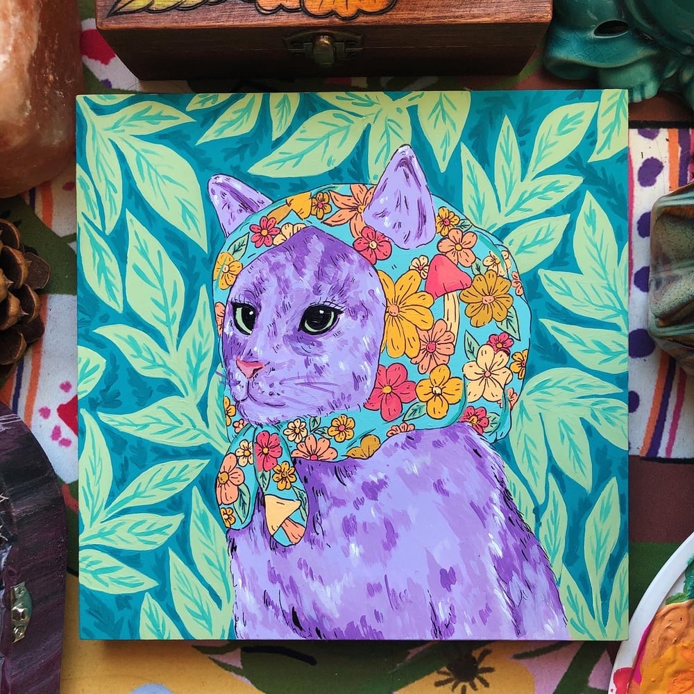 Image of Babushkitty - Prints & Originals