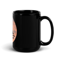 Image 2 of Sunrise Black Glossy Mug
