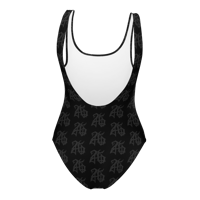 Image 1 of Murdered Out One-Piece Swimsuit
