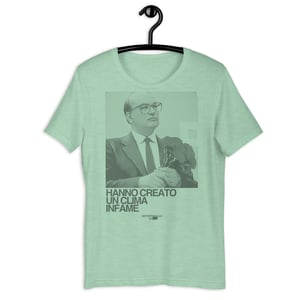 Immagine di Bettino Craxi | T-Shirt Verde Menta