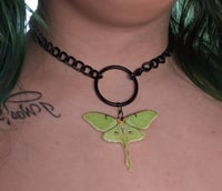 Image of Luna Moth Chain (CUSTOM ORDER)