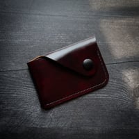 Image 1 of SNAP WALLET - MARBLED OXBLOOD