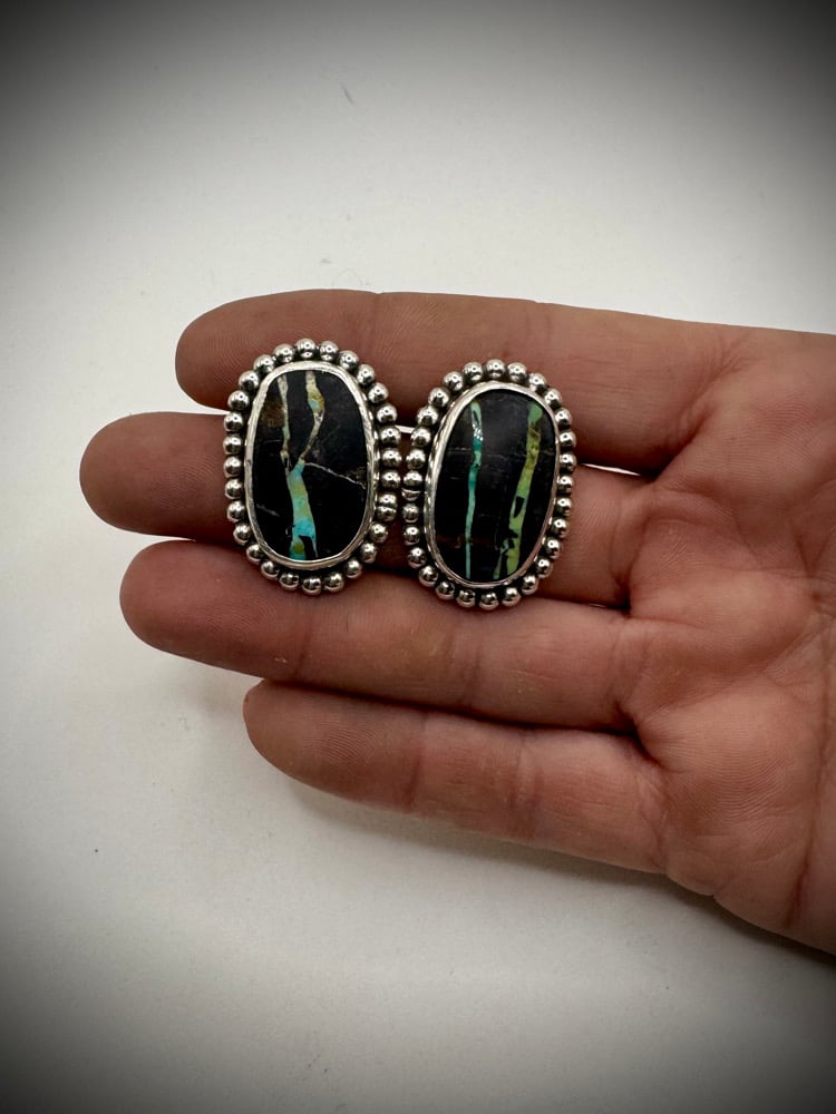 Image of Blackjack Stud Earrings