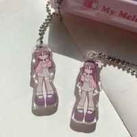 mei epoxy keychain