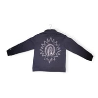 Image 2 of LARGE: PARTY Q-ZIP - NAVY BLUE