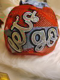 Image 2 of DENIM SEQUINS TEXANS JUNK HAT 