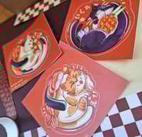 Image 2 of Sushi cats stickers 