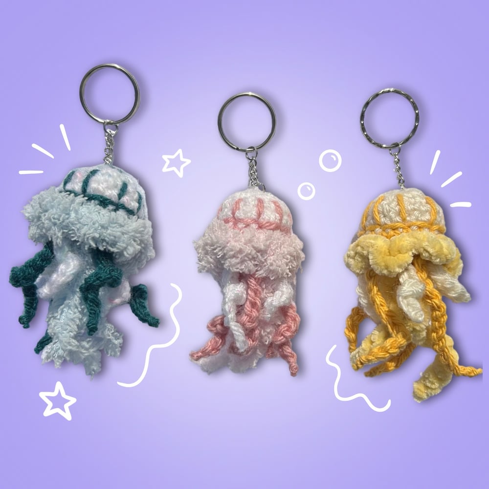 Image of jellyfish keychain