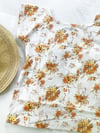 Ready Made Vintage Tan Floral T Top with Free Postage 
