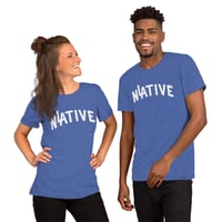 Image 8 of LA NATIVE Heatherd Collection Unisex t-shirt (13 Colors Available) 