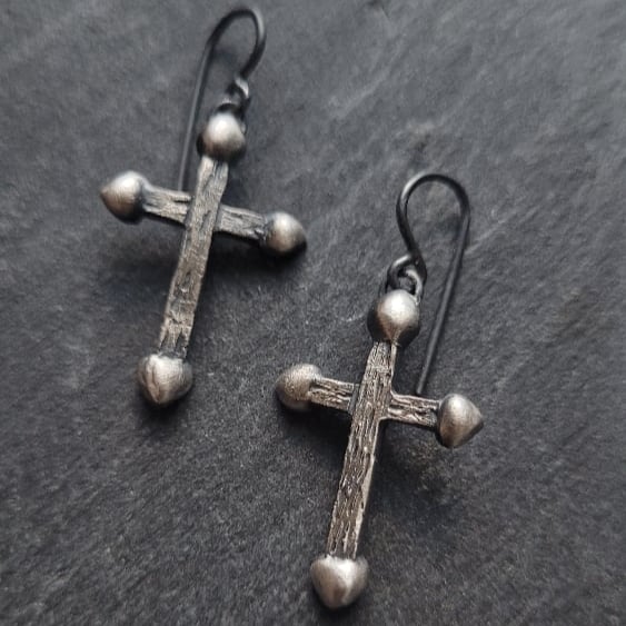 Image of Cross Earrings