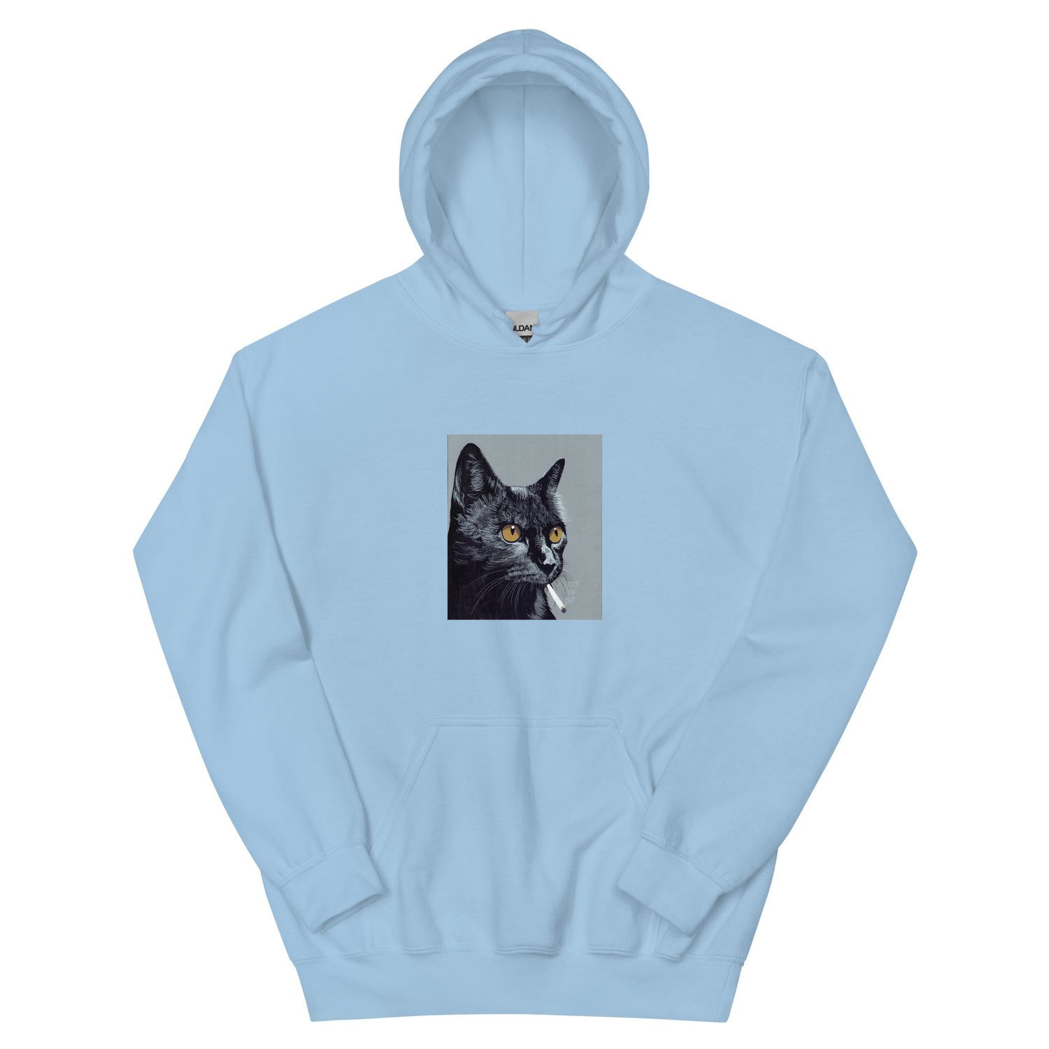 Image of FTS SMOKING CAT HOODIE