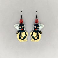 Smoking Girl Earrings