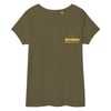 Askew Collection’s Women’s fitted v-neck t-shirt