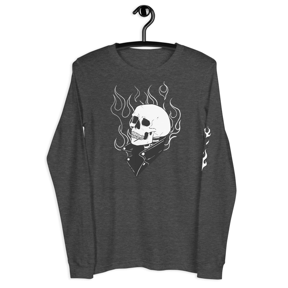 Image of Bad to the Bone | Unisex Long Sleeve Tee