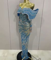 Image 4 of Blue Queen Dress
