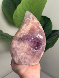 Image 2 of PINK AMETHYST FLAME -BRAZIL- #5