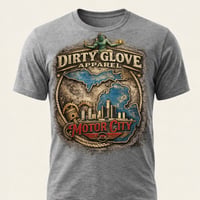 Image 1 of The “Motor City” stamp tee