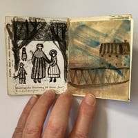 Image 3 of Quiet Lives book two - mixed media artwork 
