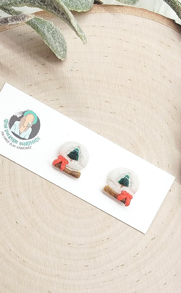Image of Snow Globe Studs