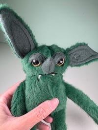 Image 2 of Small Weighted Baby Goblin - Green