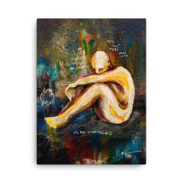 Image of "It's All Impermanent" Canvas Print