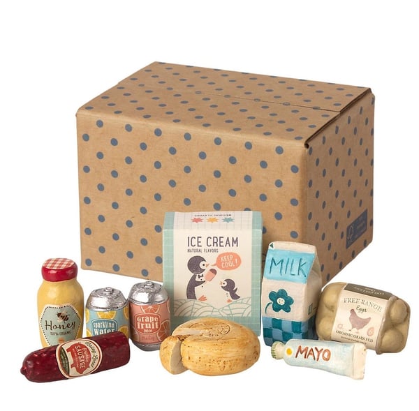 Image of Maileg - Miniature Grocery Box