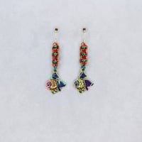 Image 3 of Tropical Fish Earrings