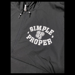 Image of S&P-“Brand Eyedinity” Anorak Pullover Windbreaker Jacket (Black)