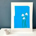 Image of Daisies handmade print