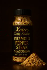 Xotics Infamous Pepper Steak Seasoning