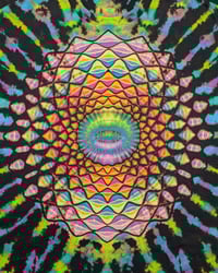 Image 4 of XL Bleach Reversed Mandala & Scrunch 