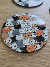 Image 4 of Kitty Coasters - 4 Pack