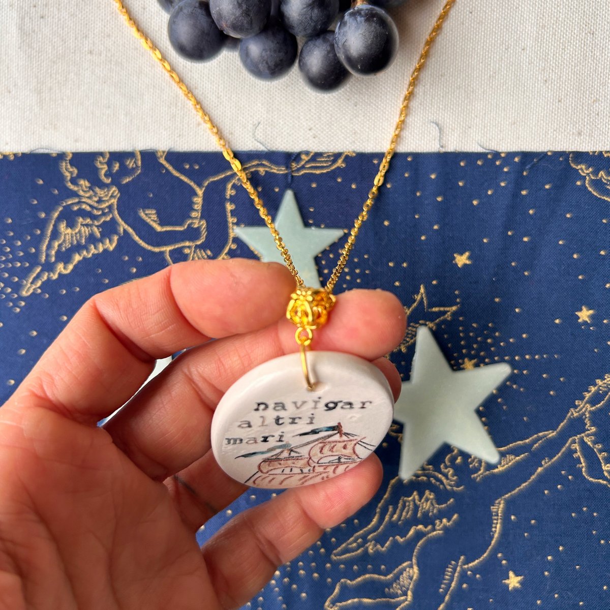 COLLANA CERAMICA - NAVIGAR ALTRI MARI